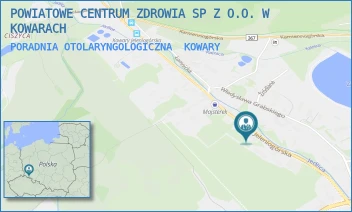 PORADNIA OTOLARYNGOLOGICZNA - POWIATOWE CENTRUM ZDROWIA SP Z O.O. W KOWARACH - UL. JELENIOGÓRSKA 14D,  KOWARY