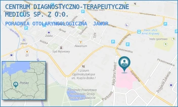PORADNIA OTOLARYNGOLOGICZNA - CENTRUM DIAGNOSTYCZNO-TERAPEUTYCZNE MEDICUS SP. Z O.O. - UL. SZPITALNA 3A,  JAWOR