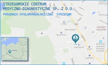 PORADNIA OTOLARYNGOLOGICZNA - STRZEGOMSKIE CENTRUM MEDYCZNO-DIAGNOSTYCZNE SP. Z O.O. - UL. WINCENTEGO WITOSA 7,  STRZEGOM