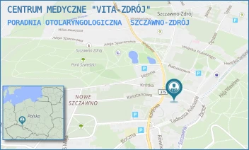 PORADNIA OTOLARYNGOLOGICZNA - CENTRUM MEDYCZNE "VITA-ZDRÓJ" - UL. TADEUSZA KOŚCIUSZKI 12,  SZCZAWNO-ZDRÓJ