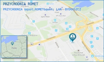 PRZYCHODNIA "ROMET" LAR - PRZYCHODNIA ROMET - FORDOŃSKA 246,  BYDGOSZCZ