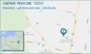 PORADNIA LARYNGOLOGICZNA - CENTRUM MEDYCZNE "VITA" - MODRZEWIOWA 1/1,  URSZULIN