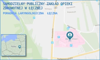 PORADNIA LARYNGOLOGICZNA - SAMODZIELNY PUBLICZNY ZAKŁAD OPIEKI ZDROWOTNEJ W ŁĘCZNEJ - KRASNYSTAWSKA 52,  ŁĘCZNA
