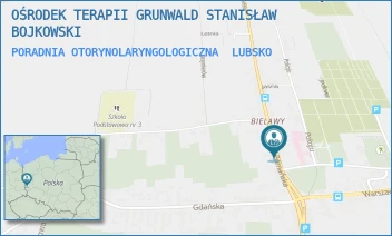 PORADNIA OTORYNOLARYNGOLOGICZNA - OŚRODEK TERAPII GRUNWALD STANISŁAW BOJKOWSKI - UL. POZNAŃSKA 2,  LUBSKO