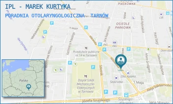 PORADNIA OTOLARYNGOLOGICZNA - IPL - MAREK KURTYKA - UL. PCK 26,  TARNÓW