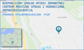 PORADNIA OTOLARYNGOLOGICZNA - NIEPUBLICZNY ZAKŁAD OPIEKI ZDROWOTNEJ CENTRUM MEDYCZNE SPÓŁKA Z OGRANICZONĄ ODPOWIEDZIALNOŚCIĄ - UL. PCIM 1,  PCIM