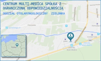 ODDZIAŁ OTOLARYNGOLOGICZNY - CENTRUM MULTI-MEDICA SPÓŁKA Z OGRANICZONĄ ODPOWIEDZIALNOŚCIĄ - PONIATOWSKIEGO 97,  ZIELONKA