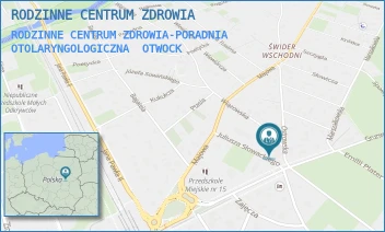 RODZINNE CENTRUM ZDROWIA-PORADNIA OTOLARYNGOLOGICZNA - RODZINNE CENTRUM ZDROWIA - GRUNWALDZKA 13,  OTWOCK