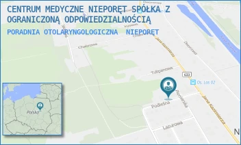 PORADNIA OTOLARYNGOLOGICZNA - CENTRUM MEDYCZNE NIEPORĘT SPÓŁKA Z OGRANICZONĄ ODPOWIEDZIALNOŚCIĄ - PODLESNA 4,  NIEPORĘT