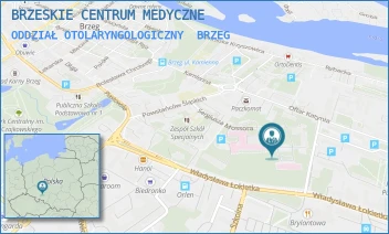 ODDZIAŁ OTOLARYNGOLOGICZNY - BRZESKIE CENTRUM MEDYCZNE - UL. SERGIUSZA MOSSORA 1,  BRZEG