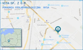 PORADNIA OTOLARYNGOLOGICZNA - VITA SP. Z O.O. - UL. PIŁSUDSKIEGO 47,  NYSA