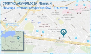 PORADNIA OTORYNOLARYNGOLOGICZNA - OTORYNOLARYNGOLOGIA M&amp;M - WESOŁA 36/4/16,  BIAŁYSTOK