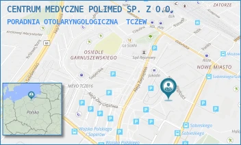 PORADNIA OTOLARYNGOLOGICZNA - CENTRUM MEDYCZNE POLIMED SP. Z O.O. - NIEPODLEGŁOŚCI 3,  TCZEW