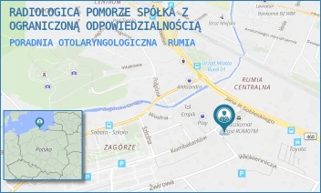 PORADNIA OTOLARYNGOLOGICZNA - RADIOLOGICA POMORZE SPÓŁKA Z OGRANICZONĄ ODPOWIEDZIALNOŚCIĄ - UL. KOMBATANTÓW 7,  RUMIA