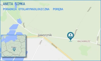 PORADNIA OTOLARYNGOLOGICZNA - ANETA SIMKA - UL. SZKOLNA 19A,  PORĘBA