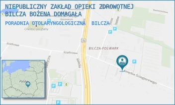 PORADNIA OTOLARYNGOLOGICZNA - NIEPUBLICZNY ZAKŁAD OPIEKI ZDROWOTNEJ BILCZA BOŻENA DOMAGAŁA - KSIĘDZA ŚCIEGIENNEGO 7A/-,  BILCZA
