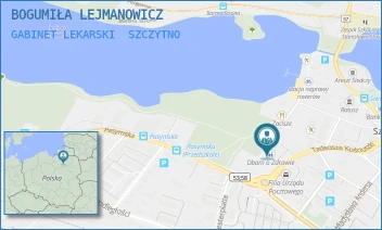 GABINET LEKARSKI - BOGUMIŁA LEJMANOWICZ - KOŚCIUSZKI 20,  SZCZYTNO