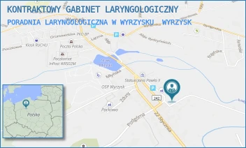 PORADNIA LARYNGOLOGICZNA W WYRZYSKU - KONTRAKTOWY GABINET LARYNGOLOGICZNY - PL. WOJSKA POLSKIEGO 19,  WYRZYSK