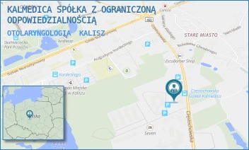 OTOLARYNGOLOGIA - KALMEDICA SPÓŁKA Z OGRANICZONĄ ODPOWIEDZIALNOŚCIĄ - CZĘSTOCHOWSKA 71-75,  KALISZ