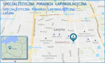 SPECJALISTYCZNA PORADNIA LARYNGOLOGICZNA - SPECJALISTYCZNA PORADNIA LARYNGOLOGICZNA - BOLESŁAWA CHROBREGO 13,  LESZNO