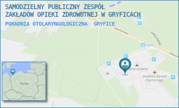 PORADNIA OTOLARYNGOLOGICZNA - SAMODZIELNY PUBLICZNY ZESPÓŁ ZAKŁADÓW OPIEKI ZDROWOTNEJ W GRYFICACH - NIECHORSKA 27,  GRYFICE