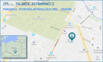 PORADNIA OTORYNOLARYNGOLOGICZNA - IPL - JOLANTA ASTRAMOWICZ - UL. OLSZAŃSKA 5,  KRAKÓW